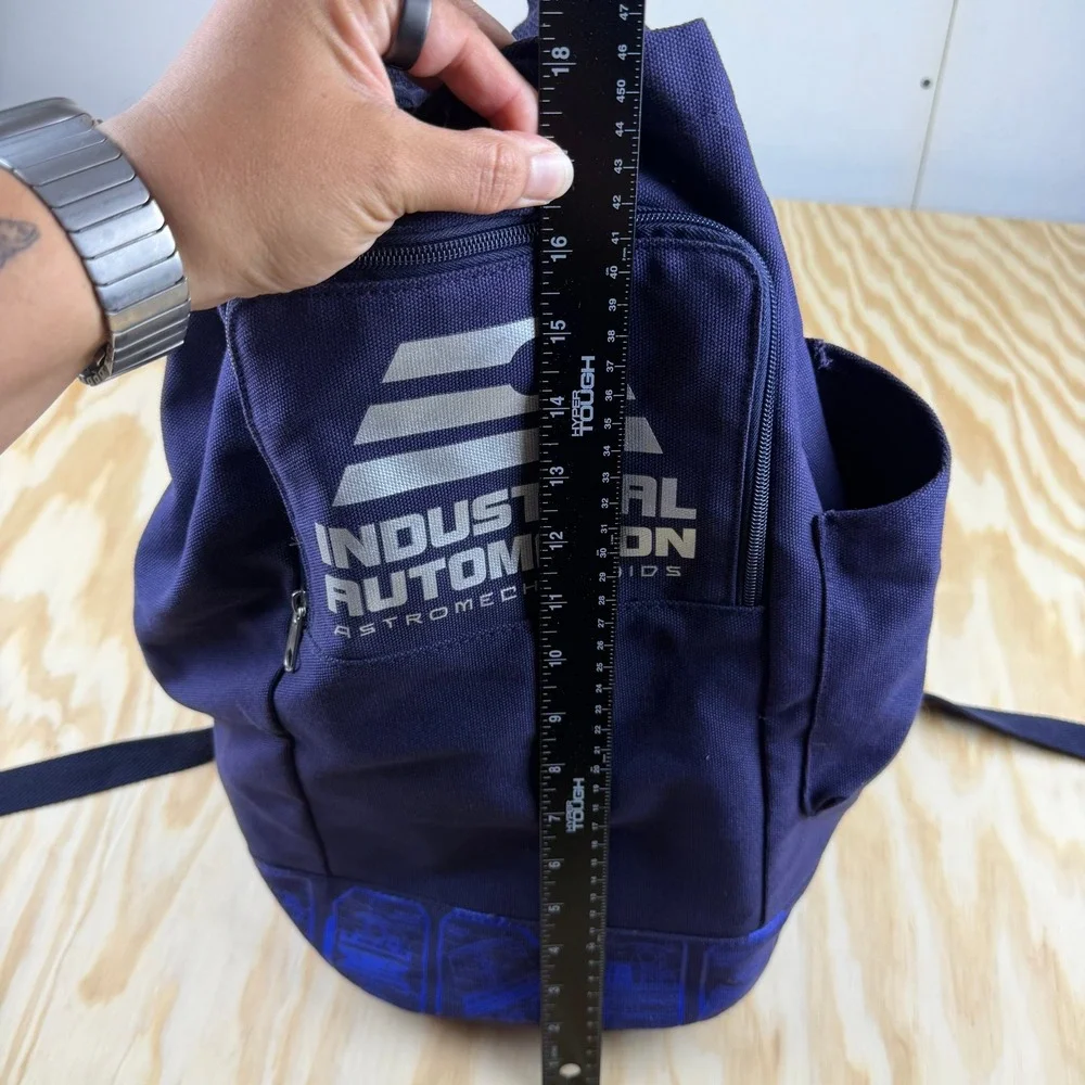 Star Wars Galaxys Edge Industrial Automaton Astromech Droids Backpack Navy Blue